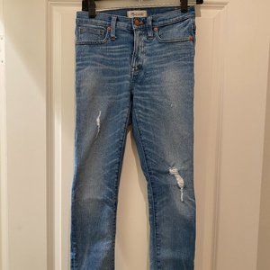 Madewell Ripped High-Rise Skinny Jeans
